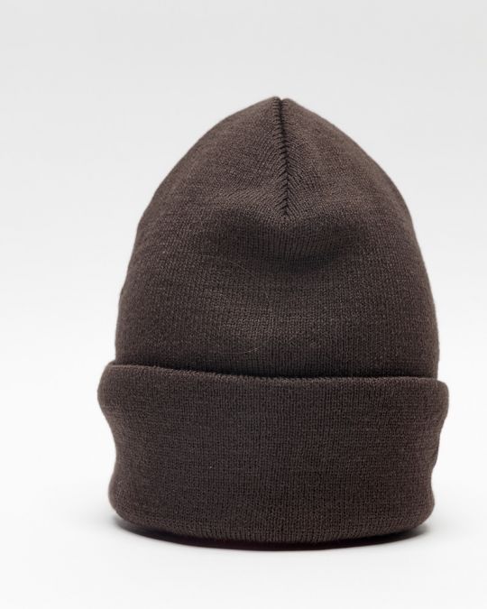 BROWN MEN'S KNITTED CAP 1D25FW8011HA1100