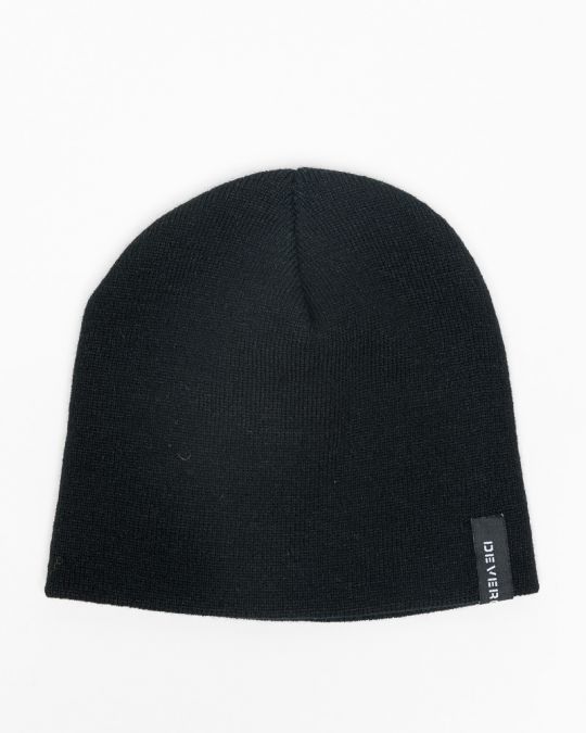 BLACK MEN'S KNITTED CAP 1D25FW8010HA1100