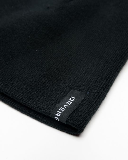 BLACK MEN'S KNITTED CAP 1D25FW8010HA1100