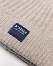 BEIGE MEN'S KNITTED CAP