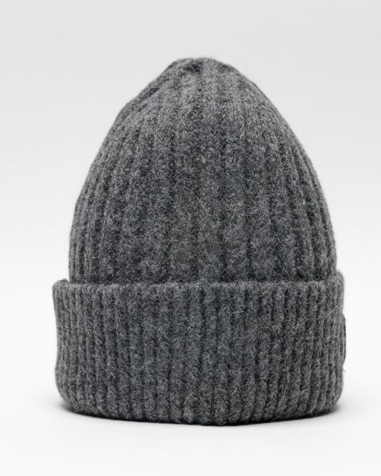 GREY MEN'S KNITTED CAP 1D25FW8016HA1100