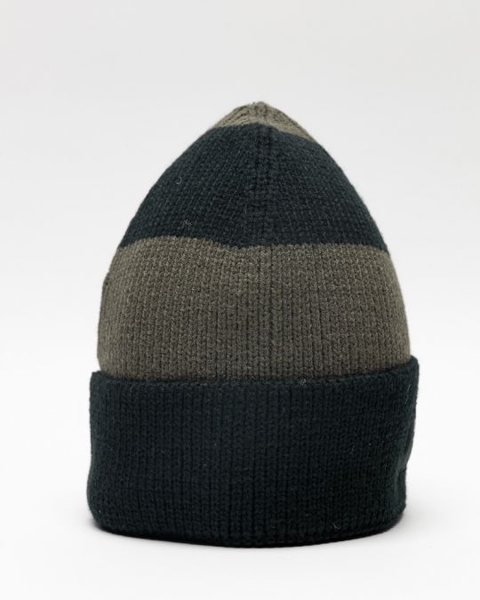 BLACK MEN'S KNITTED CAP 1D25FW8014HA1100