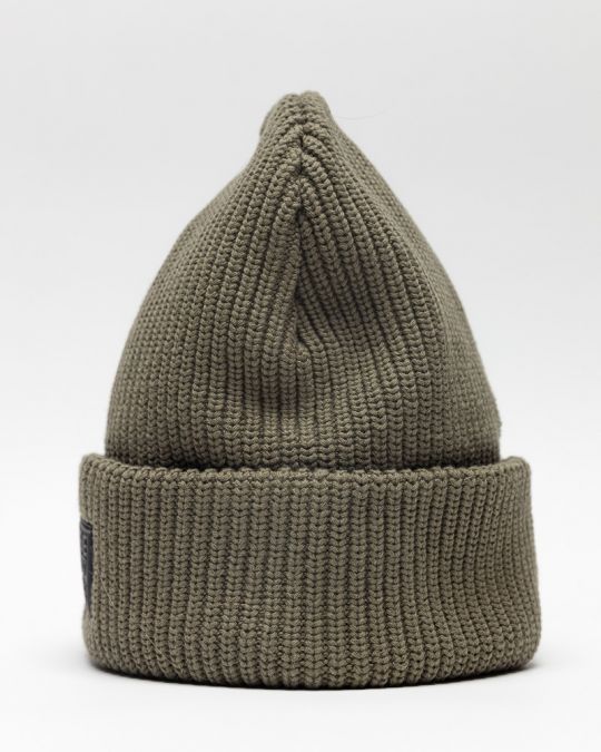 KHAKI MEN'S KNITTED CAP 1D25FW8004HA1101