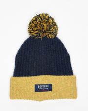 BLUE MEN'S KNITTED CAP