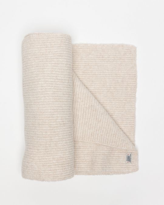 BEIGE WOMEN'S KNITTED SCARF 2D25FW8516SC1101