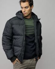 BLACK MEN'S COAT