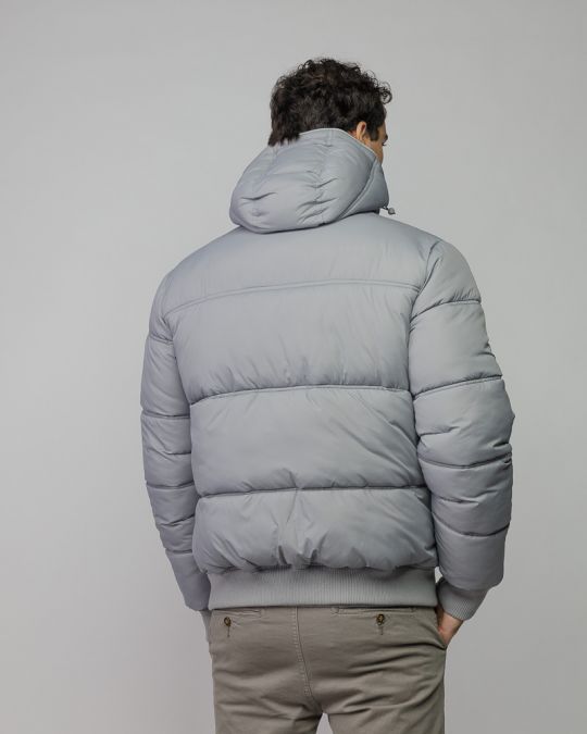 GREY MEN'S COAT 1D25FW3004KA1600