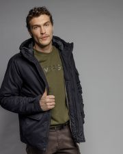 BLACK MEN'S COAT