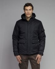 BLACK MEN'S COAT