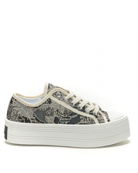 BLACK WOMEN'S SNEAKER  - ELENA DE26SS3514CA BF