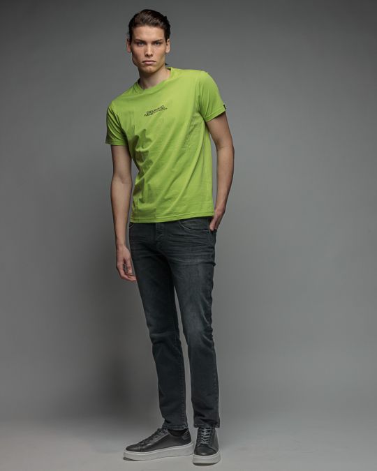 BEIGE MEN'S SHORT SLEEVE T-SHIRT 1D26SS4022SS0105