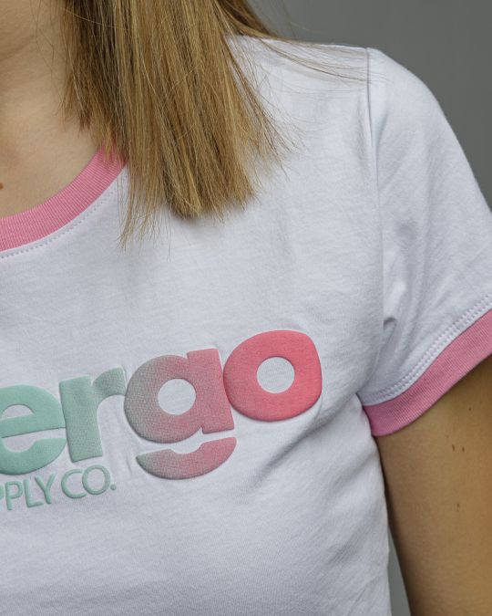 WHITE WOMEN'S SHORT SLEEVE T-SHIRT 2D26SS4544SS0105