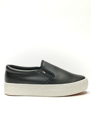 BLACK WOMEN'S BALLERINA - HELIA PU DE26SS3515PU KD