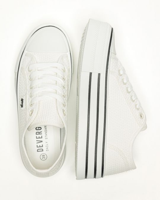 WHITE WOMEN'S SNEAKER  - NILLA DE26SS5530CA UL