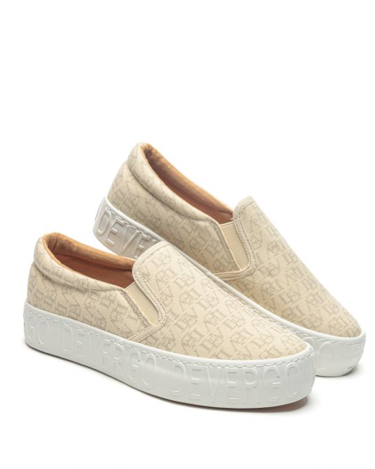 BEIGE WOMEN'S BALLERINA  - HELIA DEV DE26SS3515DV KD