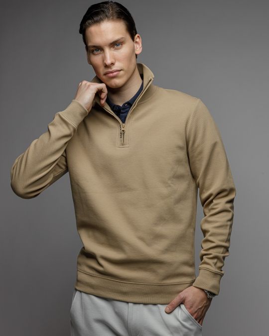 GREY MEN'S SWEATSHIRT 1D26SS4093LS0701