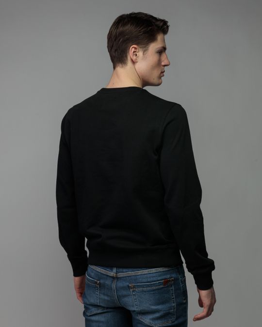 BLACK MEN'S SWEATSHIRT 1D26SS4094LS0705