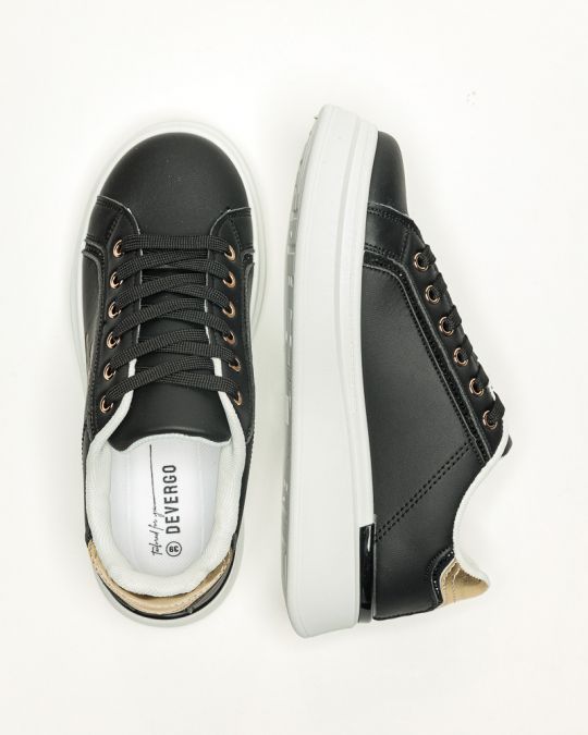 BLACK WOMEN'S SNEAKER  - LEONI DE26SS5531PU UL