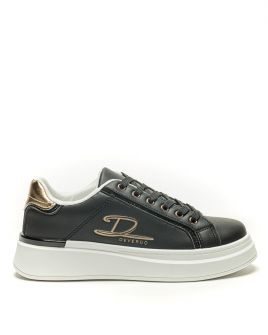 BLACK WOMEN'S SNEAKER  - LEONI DE26SS5531PU UL