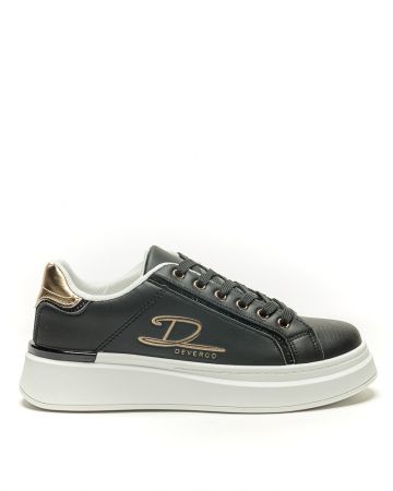 BLACK WOMEN'S SNEAKER  - LEONI DE26SS5531PU UL