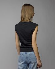 BLACK WOMEN'S TOP