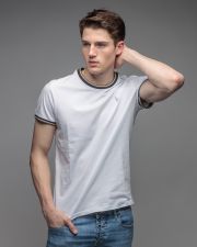 WHITE MEN'S SHORT SLEEVE T-SHIRT
