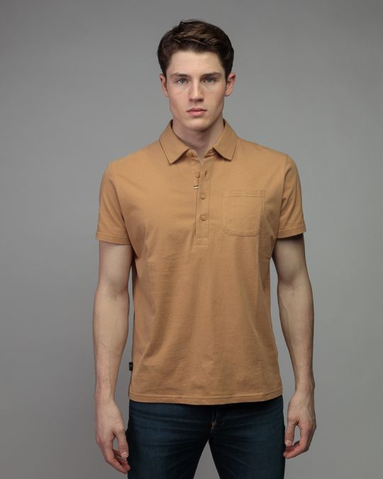 BROWN FÉRFI RÖVID UJJÚ GALLÉROS PÓLÓ 1D26SS4074SS0105