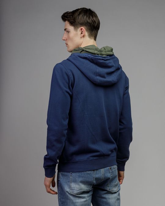 BLUE MEN'S ZIP SWEATER 1D26SS4083KA0706