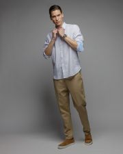 BLUE MEN'S SHIRT