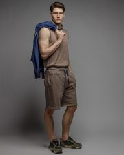BROWN MEN'S SHORTS