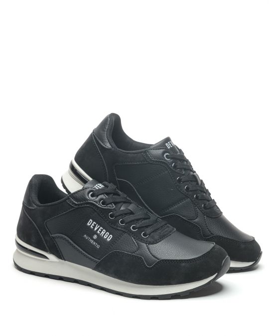 BLACK MEN'S SNEAKER  - FABRE DE26SS4039PU HI