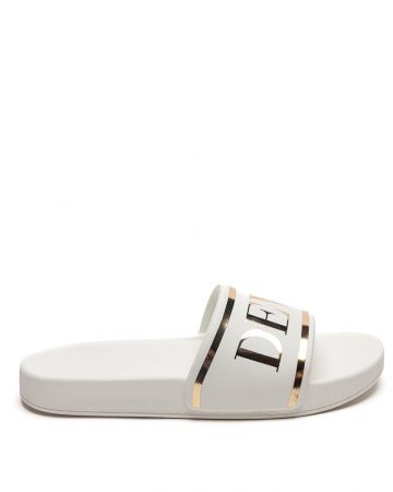 WHITE WOMEN'S SLIPPERS - SOFY DE26SS2549EV SR