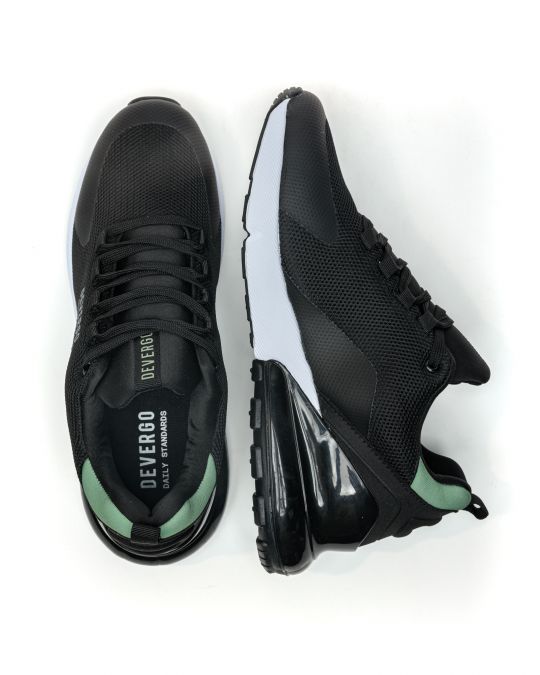 BLACK MEN'S SNEAKER  - DELTA DE26SS4017ME DR
