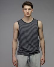 BLACK MEN'S SINGLET