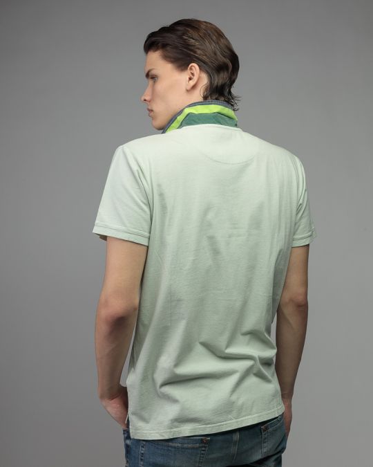 GREEN MEN'S SHORT SLEEVE T-SHIRT 1D26SS4025SS0106