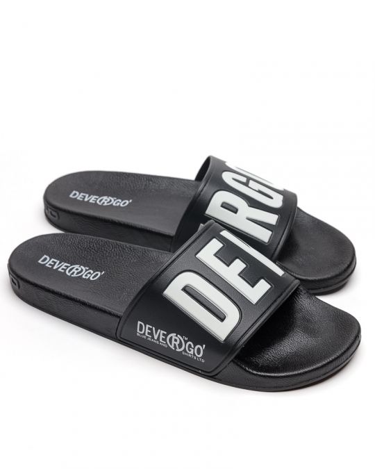 BLACK MEN'S SLIPPERS  - CARAVEL DE26SS2026PU SY