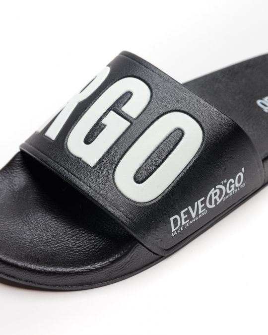BLACK MEN'S SLIPPERS  - CARAVEL DE26SS2026PU SY
