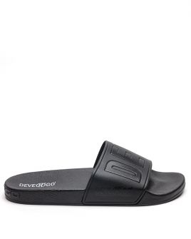 BLACK MEN'S SLIPPERS  - CARAVEL DE26SS2026PU SY