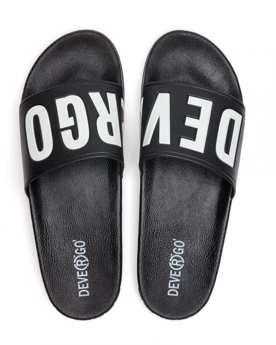 BLACK MEN'S SLIPPERS  - CARAVEL DE26SS2026PU SY