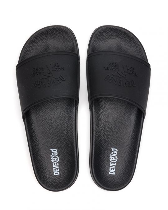BLACK MEN'S SLIPPERS  - VICENTE DE26SS2034TP RE