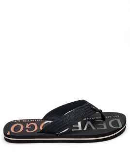 BLACK MEN'S SLIPPERS  - EDMUND DE26SS2014EV RE