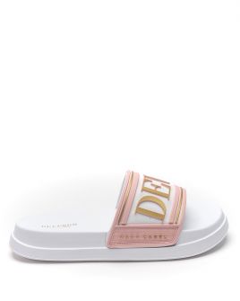 WHITE WOMEN'S SLIPPERS  - GIORGIA DE26SS2553TP RE