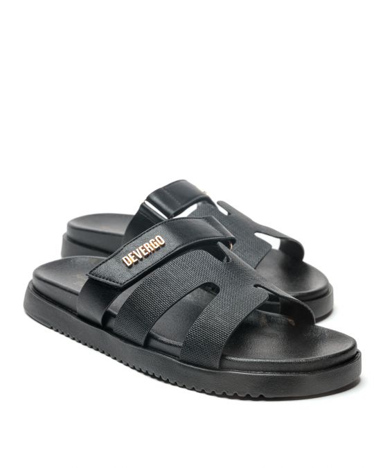 BLACK WOMEN'S SLIPPERS  - HARPER DE26SS2536PU SY