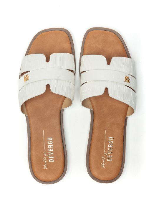 WHITE WOMEN'S SLIPPERS  - BRIELLE DE26SS2539PU SY
