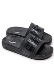 BLACK MEN'S SLIPPERS  - SALVERO