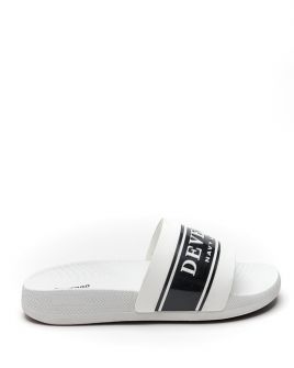 WHITE MEN'S SLIPPERS  - SALVERO DE26SS2029TP RE
