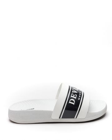 WHITE MEN'S SLIPPERS - SALVERO DE26SS2029TP RE