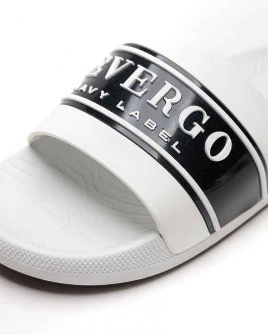 WHITE MEN'S SLIPPERS  - SALVERO DE26SS2029TP RE