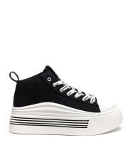 BLACK WOMEN'S SNEAKERS - CASSIE