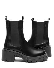 BLACK WOMEN'S ANKLE BOOTS - KRISTINE